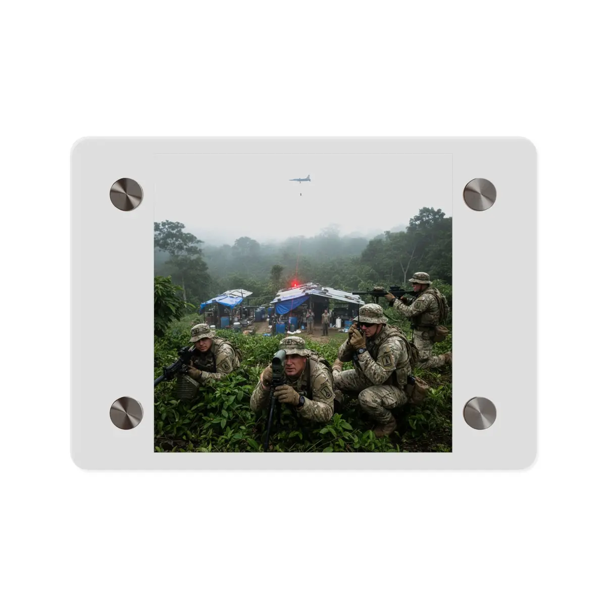 Acrylic Wall Art Panel - Jungle Lab 1