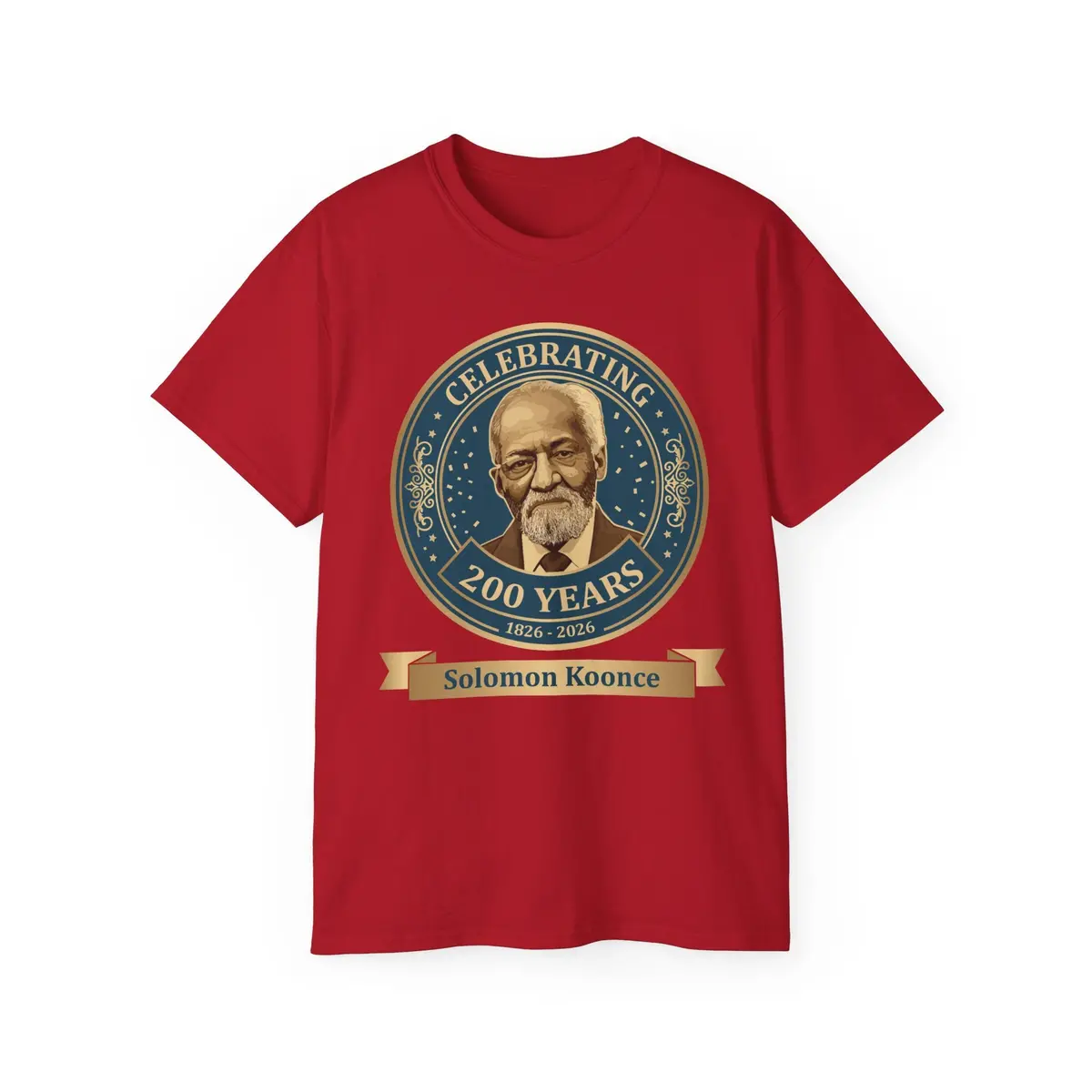 Unisex Ultra Cotton Tee - Solomon Koonce - Celebrating 200 Years 12