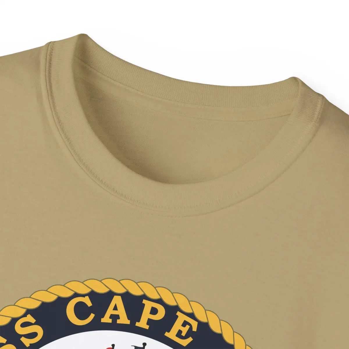 Unisex Ultra Cotton Tee - Navy - Uss Cape Cod (Ad 43) Wo Txt X 300 27