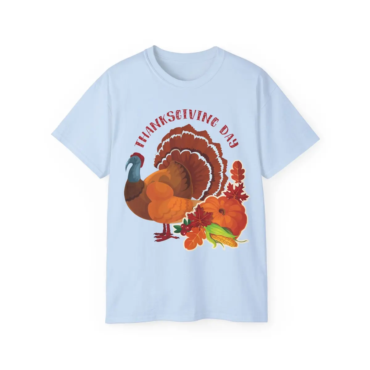 Unisex Ultra Cotton Tee - Thanksgiving - Happy Turkey Day 5