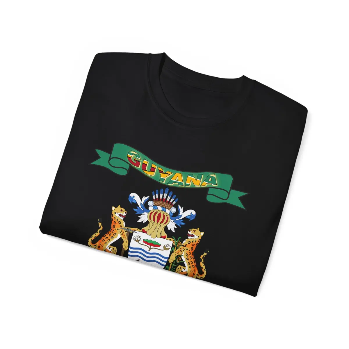 Unisex Ultra Cotton Tee - Coa - Coat Of Arms Of Guyana - Coat Of Arms X 300 12