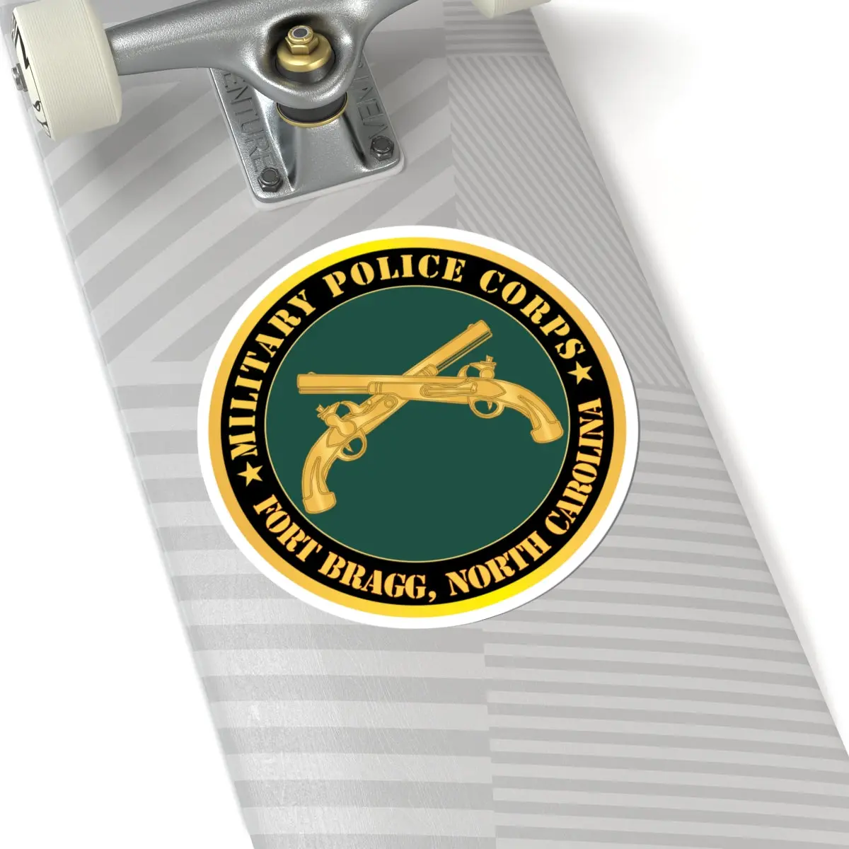 Kiss - Cut Stickers - Army - Military Police - Branch - Fort Bragg, Nc X 300 3