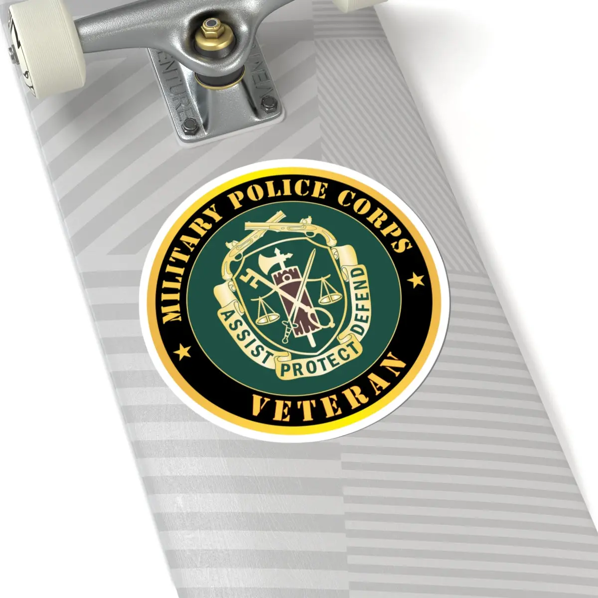 Kiss - Cut Stickers - Army - Military Police Corps Regimental Crest - Veteran X 300 3
