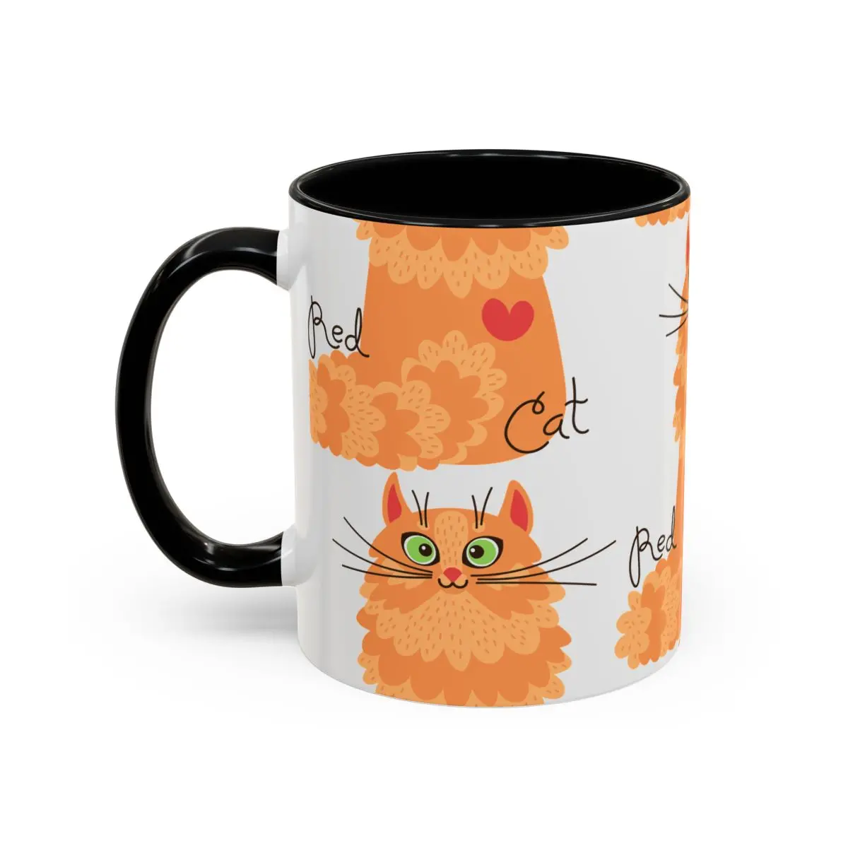 Accent Coffee Mug (11, 15Oz) - Persian Cat 1