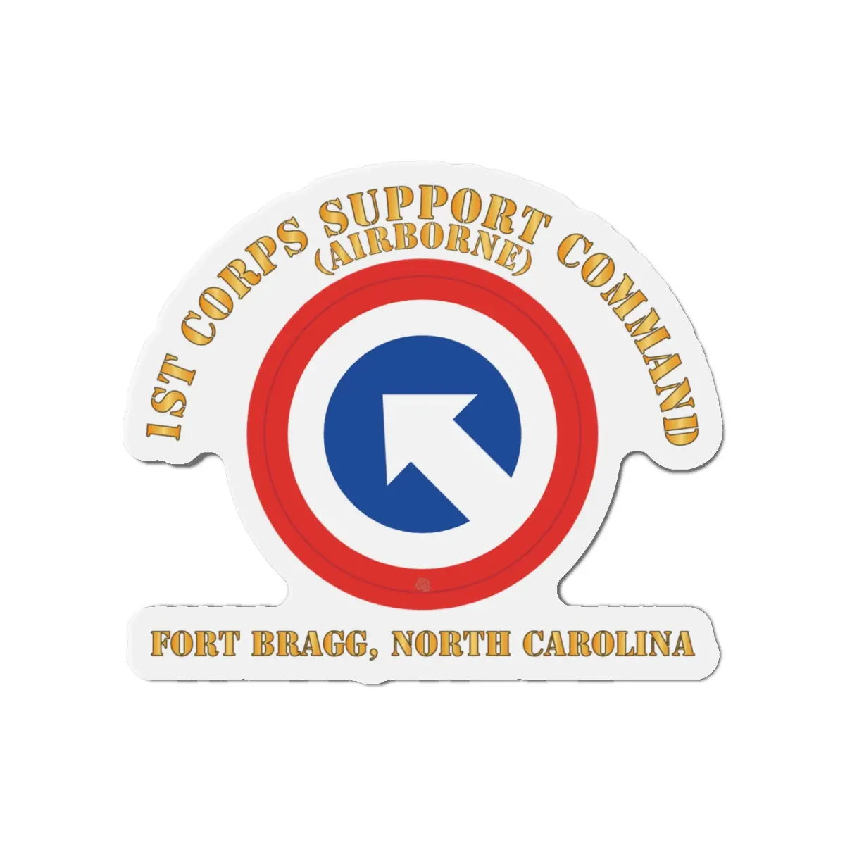 Die-Cut Magnets - Army - 1St Corps Support Command (Coscom)  - Fbnc X 300 1