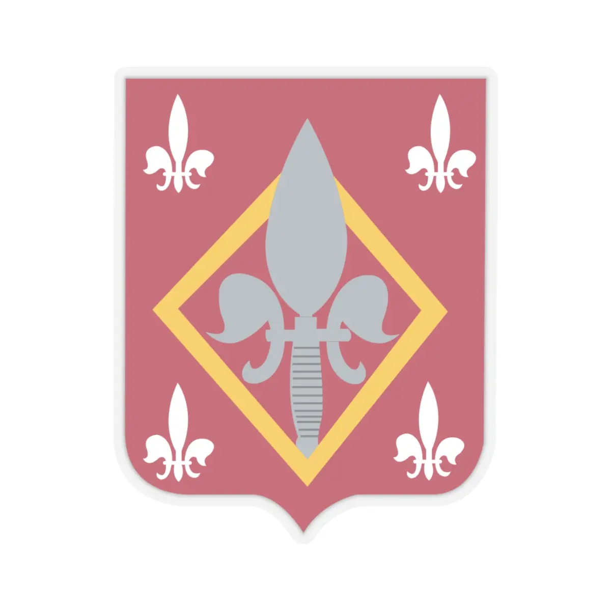 Kiss-Cut Stickers - 51St Engineer Battalion, Us Army Wo Txt X 300 3