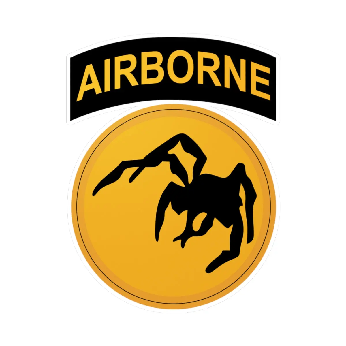 Kiss-Cut Vinyl Decals - Ssi - 135Th Airborne Division X 300 1