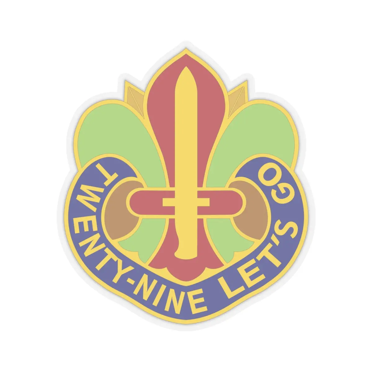 Kiss-Cut Stickers - Dui - 29Th Infantry Division X 300 2
