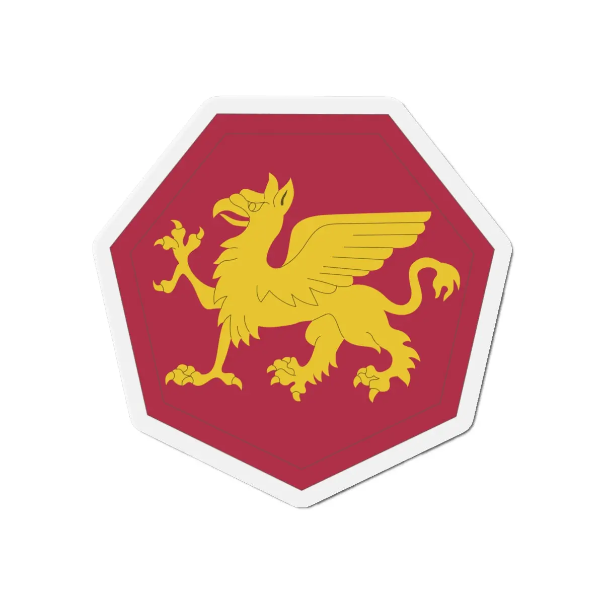 Die-Cut Magnets -Ssi - 108Th Infantry Division (1952-Present) X 300 2