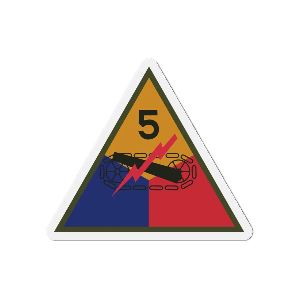 Die-Cut Magnets - Ssi - 5Th Armored Division X 300 2