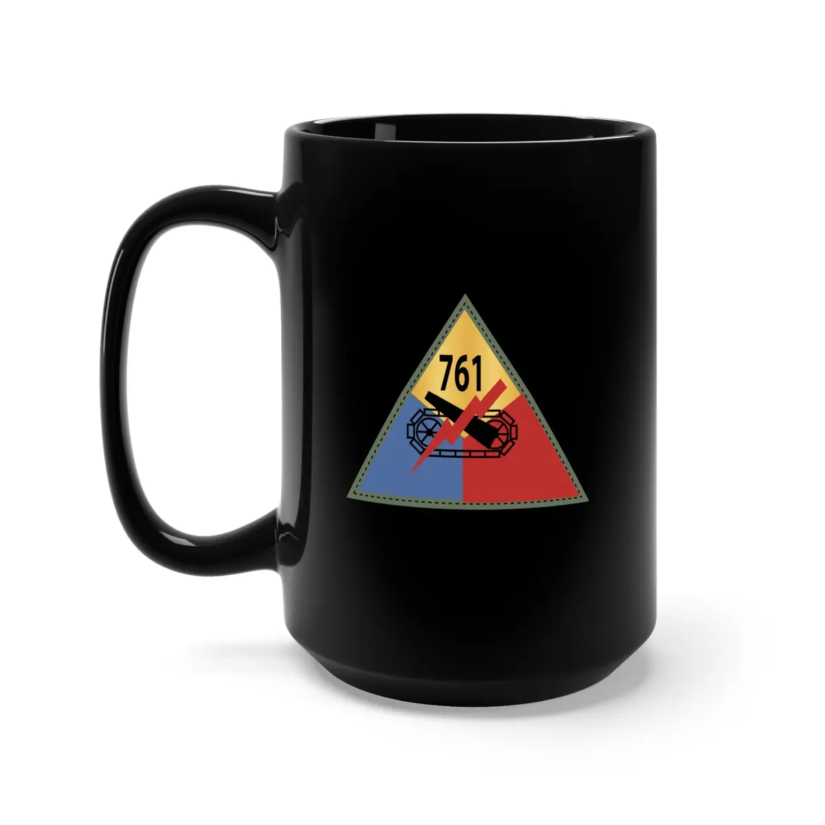 Black Mug 15Oz - Ssi - 761St Tank Battalion X 300 1