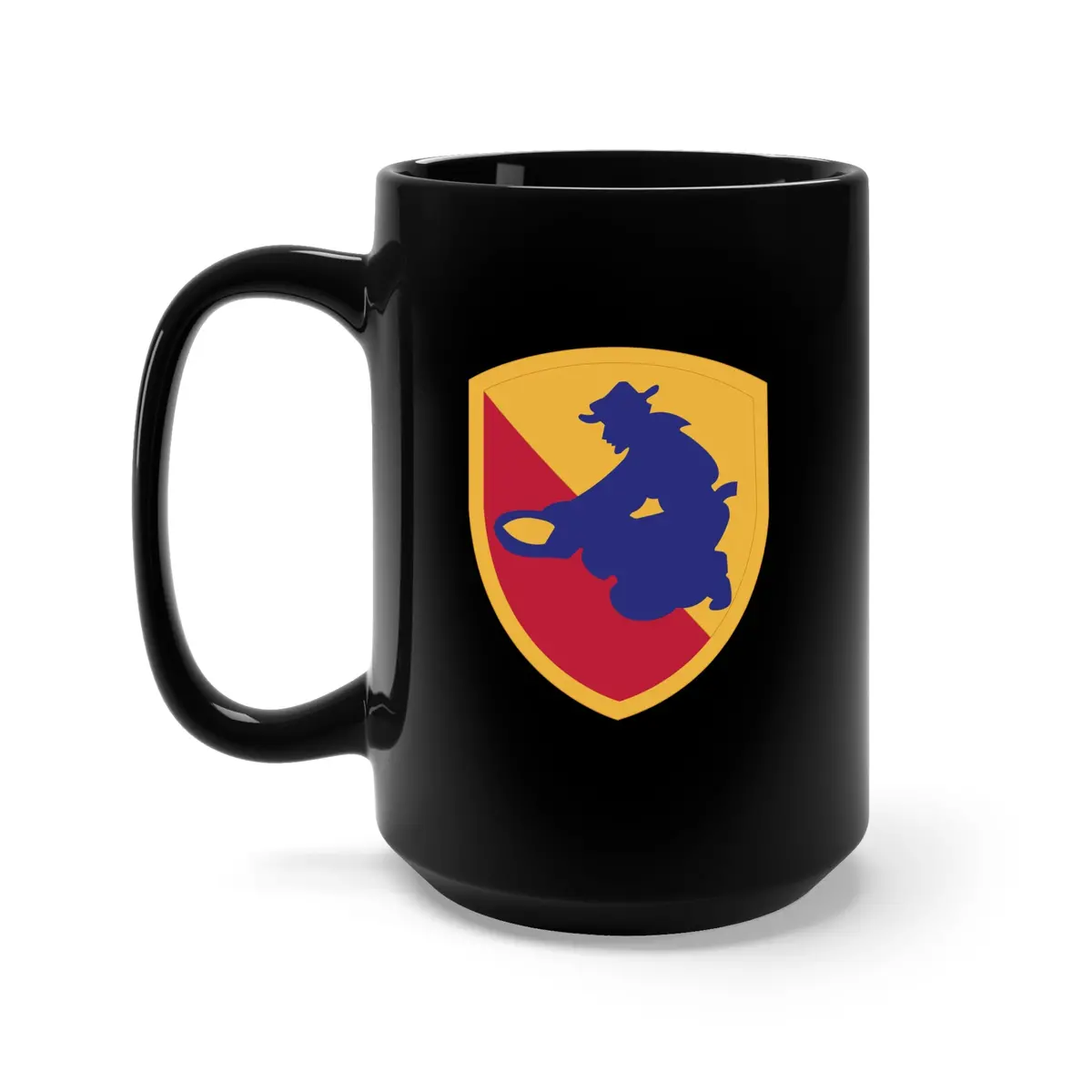Black Mug 15Oz - Ssi - 49Th Infantry Division (1947-1968) X 300 1