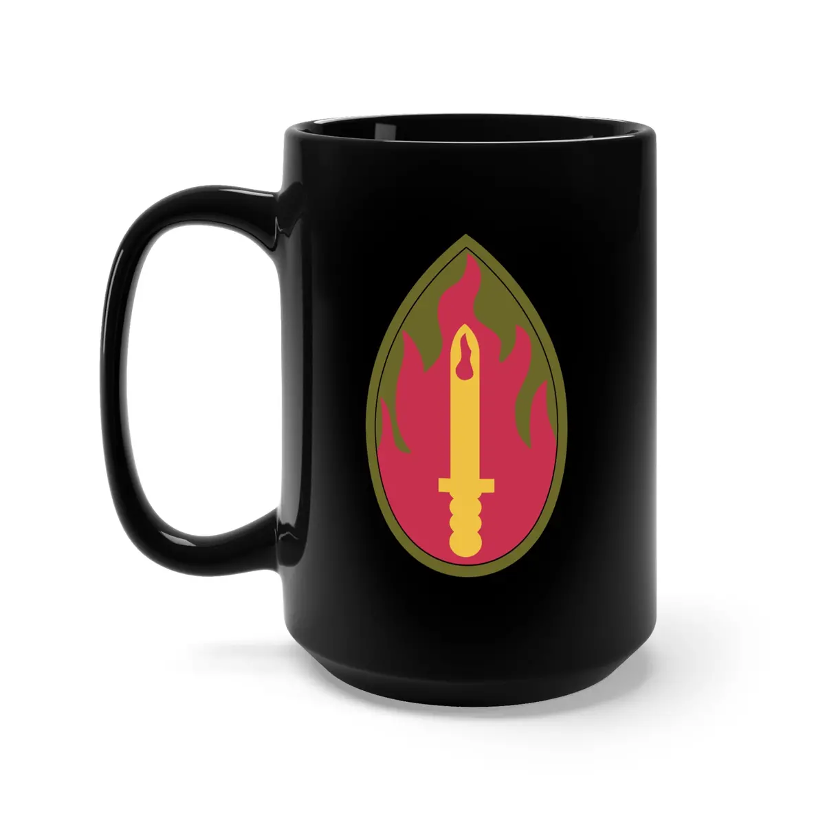 Black Mug 15Oz - Ssi - 63Rd Infantry Division X 300 1