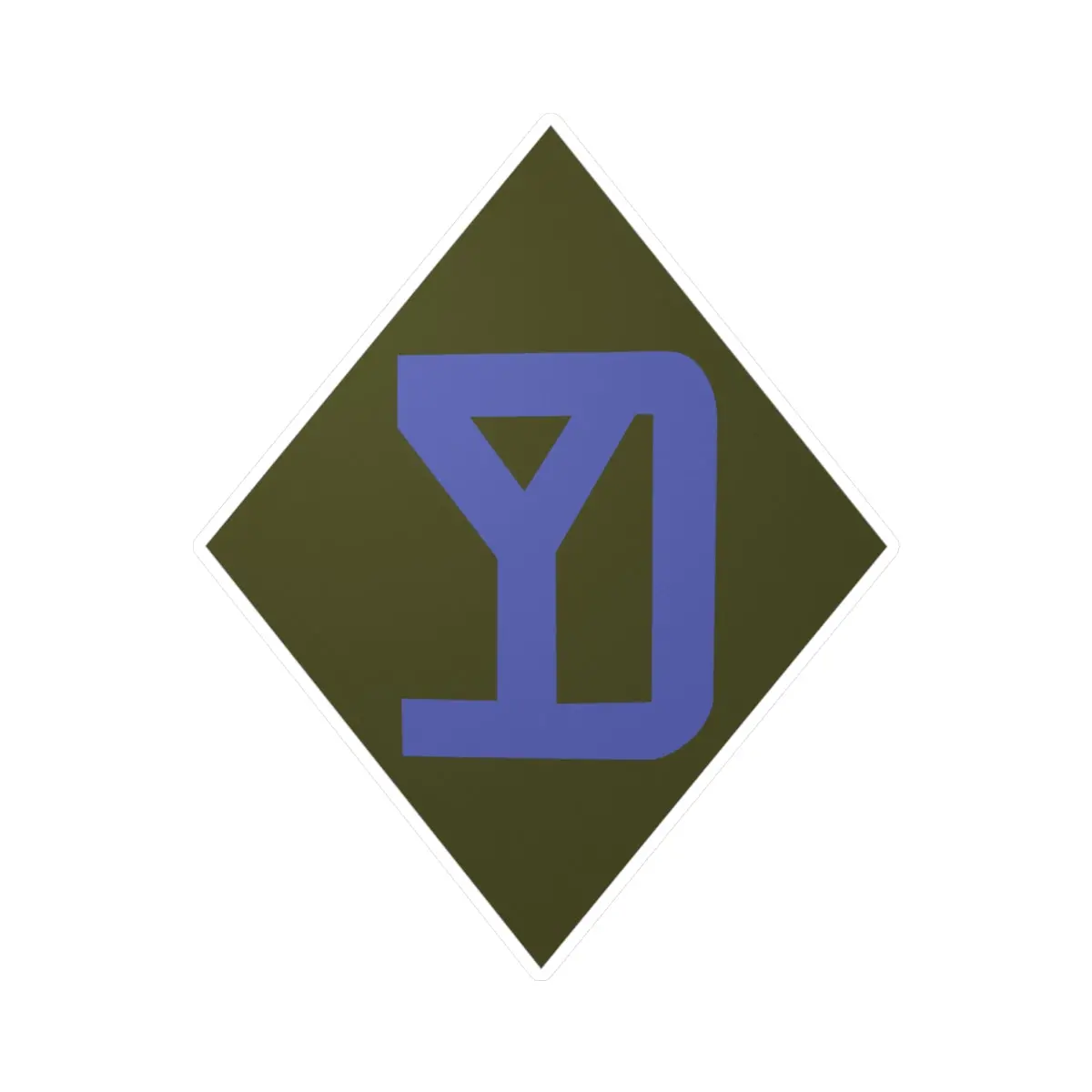 Kiss-Cut Vinyl Decals - Ssi - 26Th Infantry Division X 300 1