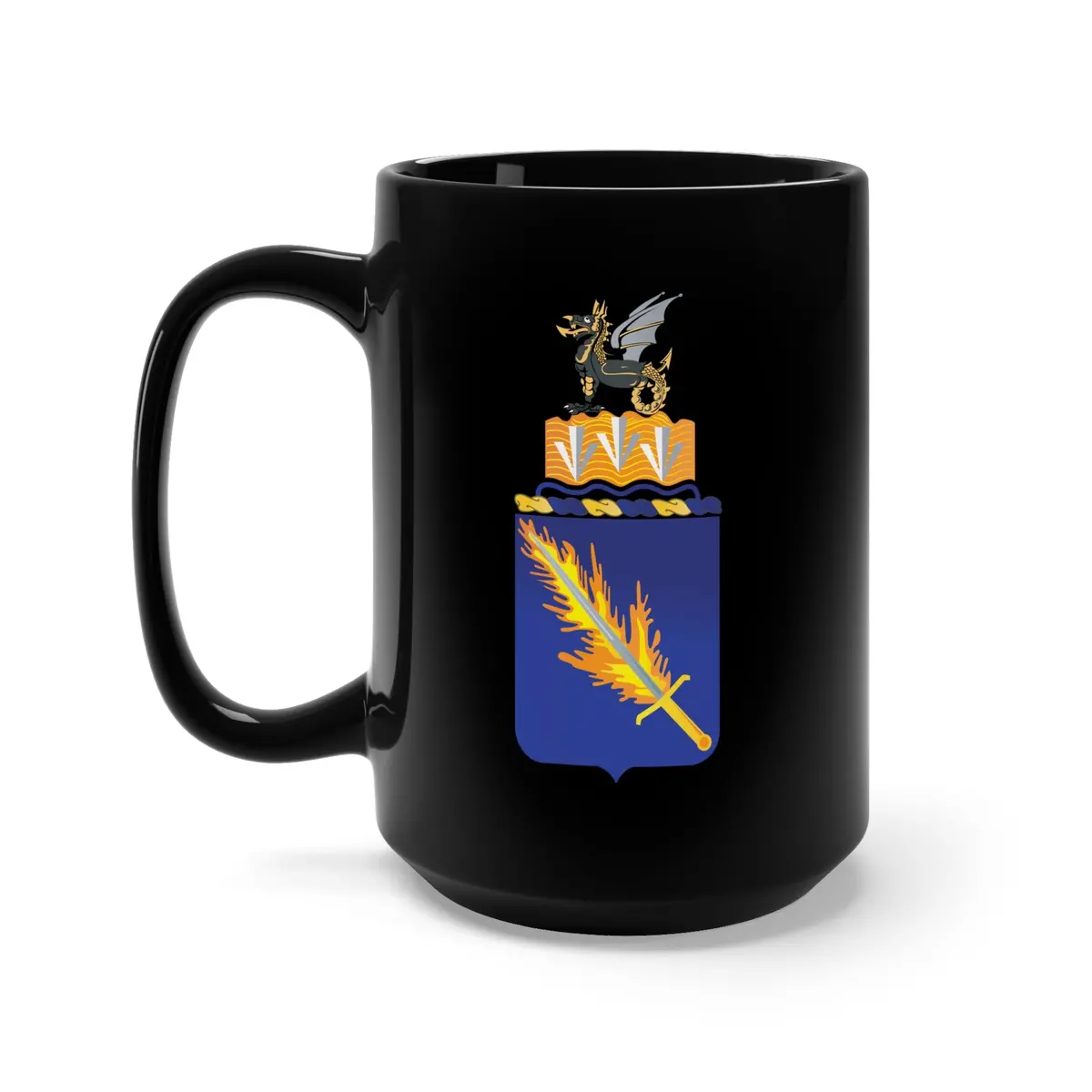 Black Mug 15Oz - Army - Coa - 504Th Infantry Regiment Wo Txt X 300 1
