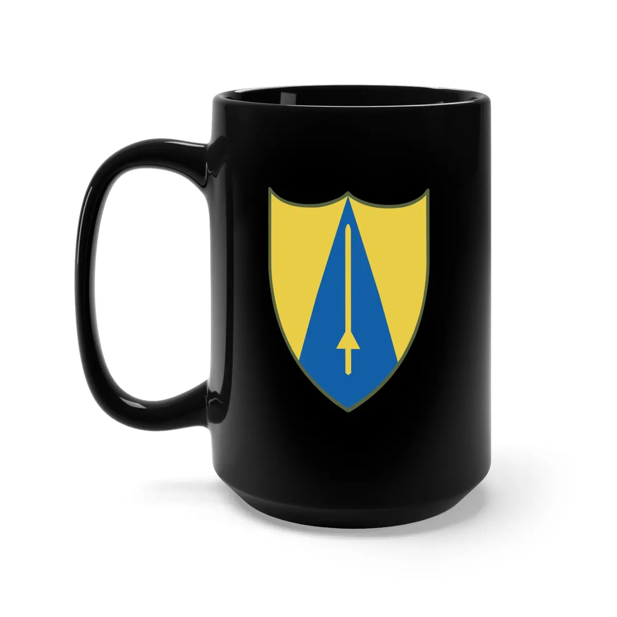 Black Mug 15Oz - Ssi - 65Th Cavalry Division X 300 1