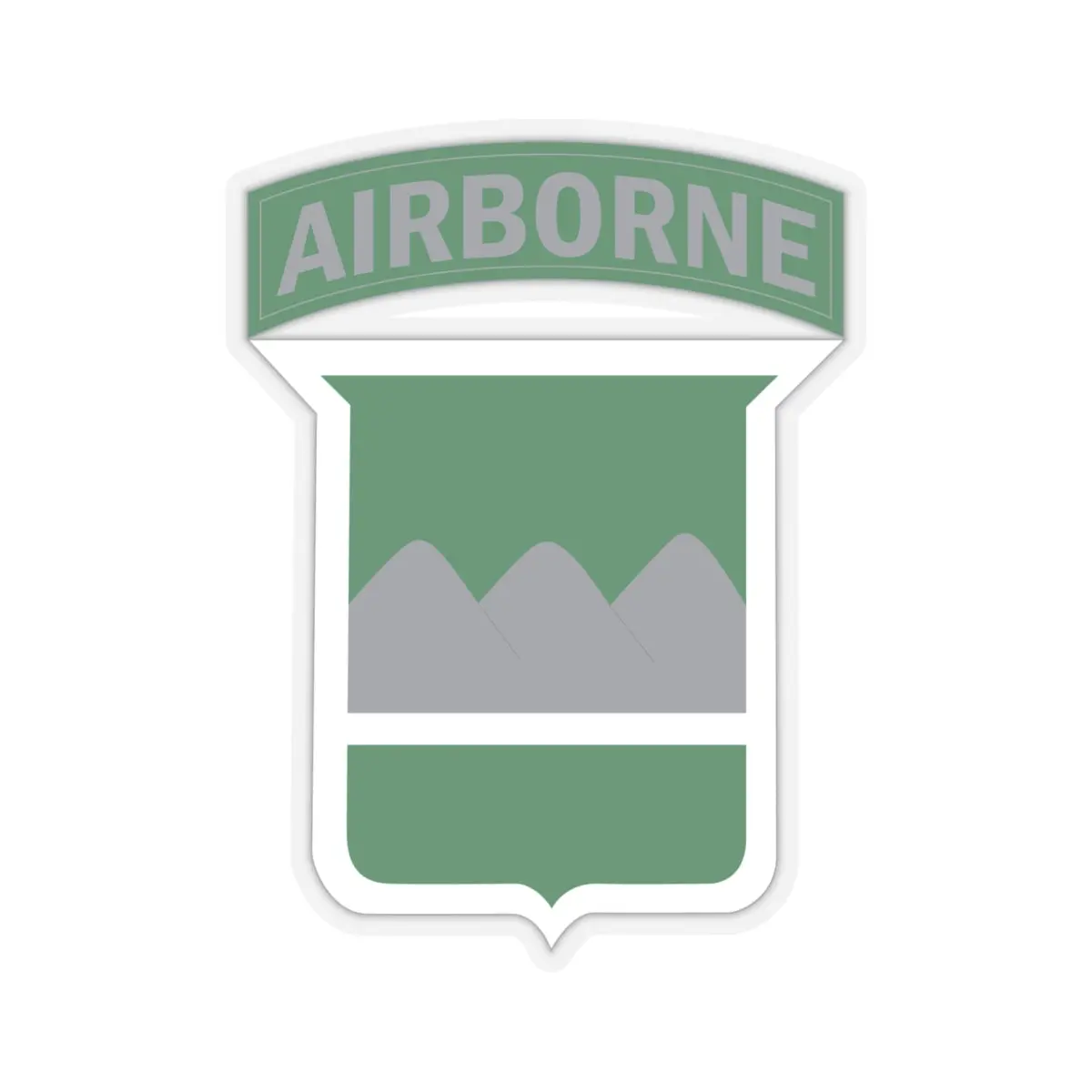 Kiss-Cut Stickers - Ssi - 80Th Infantry Division W Airborne Tab X 300 2