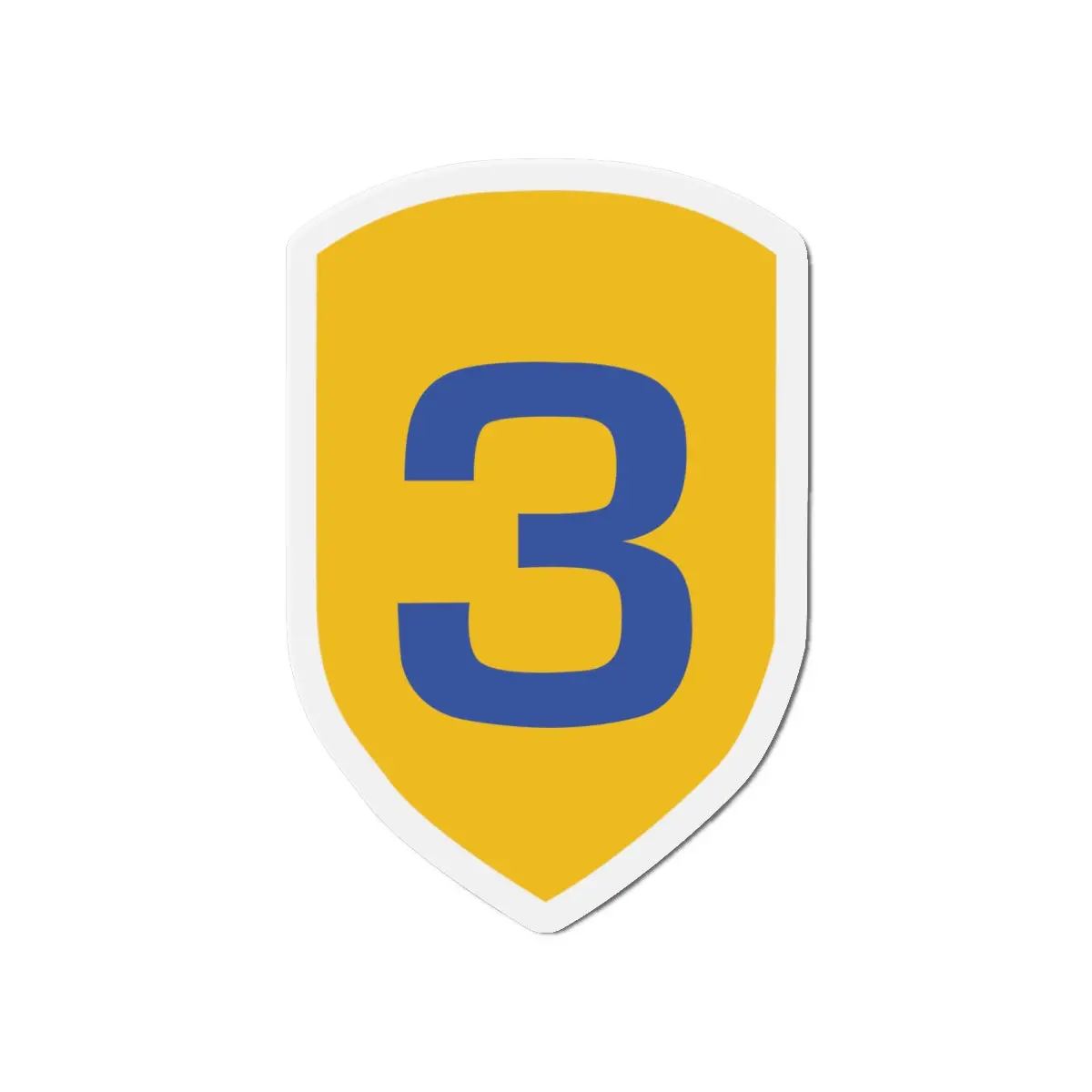 Die-Cut Magnets -Ssi - 3Rd Cavalry Division X 300 2