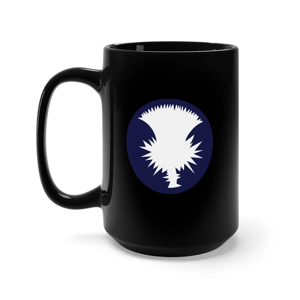 Black Mug 15Oz - Ssi - 141St (Phantom) Infantry Division X 300 1