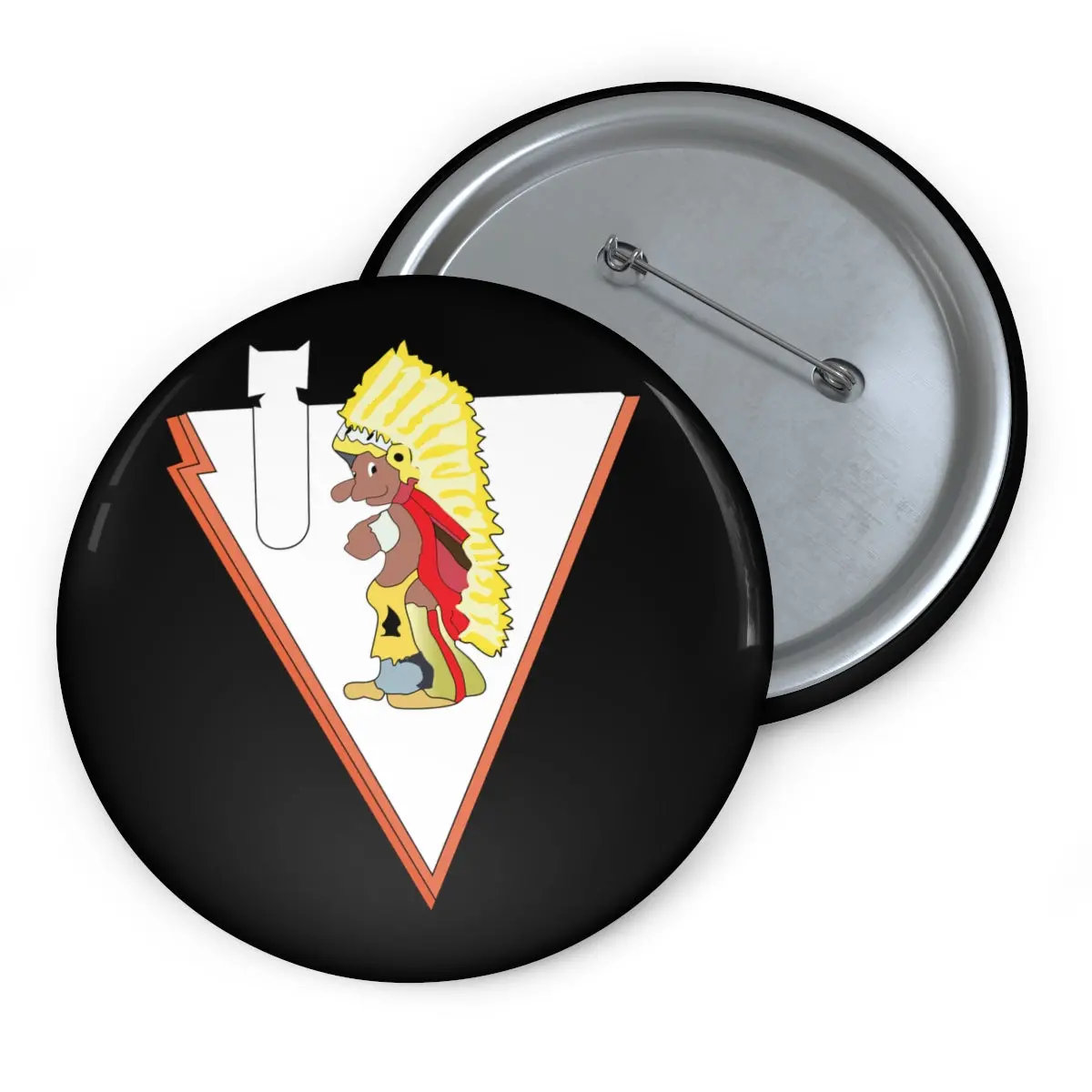 Custom Pin Buttons - Aac - 781St Bomb Squadron - Wwii Wo Txt X 300 1