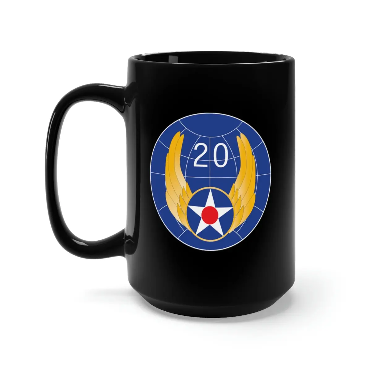 Black Mug 15Oz - Ssi - Aac - 20Th Air Force Wo Txt X 300 1