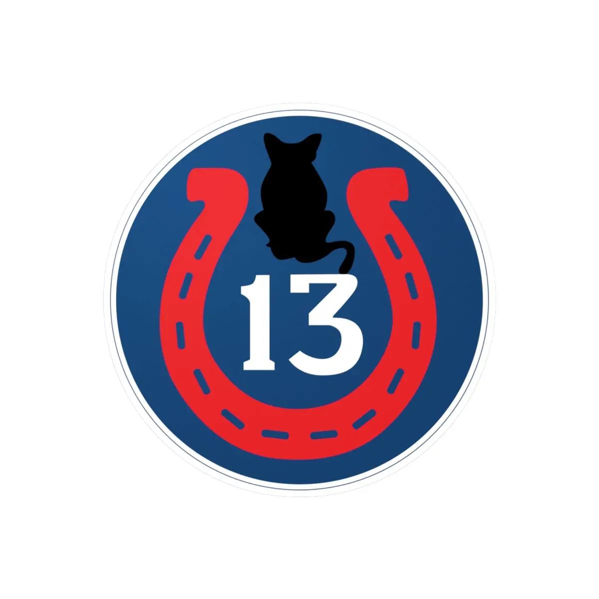 Kiss-Cut Vinyl Decals - Ssi - 13Th Infantry Division - Cat X 300 1