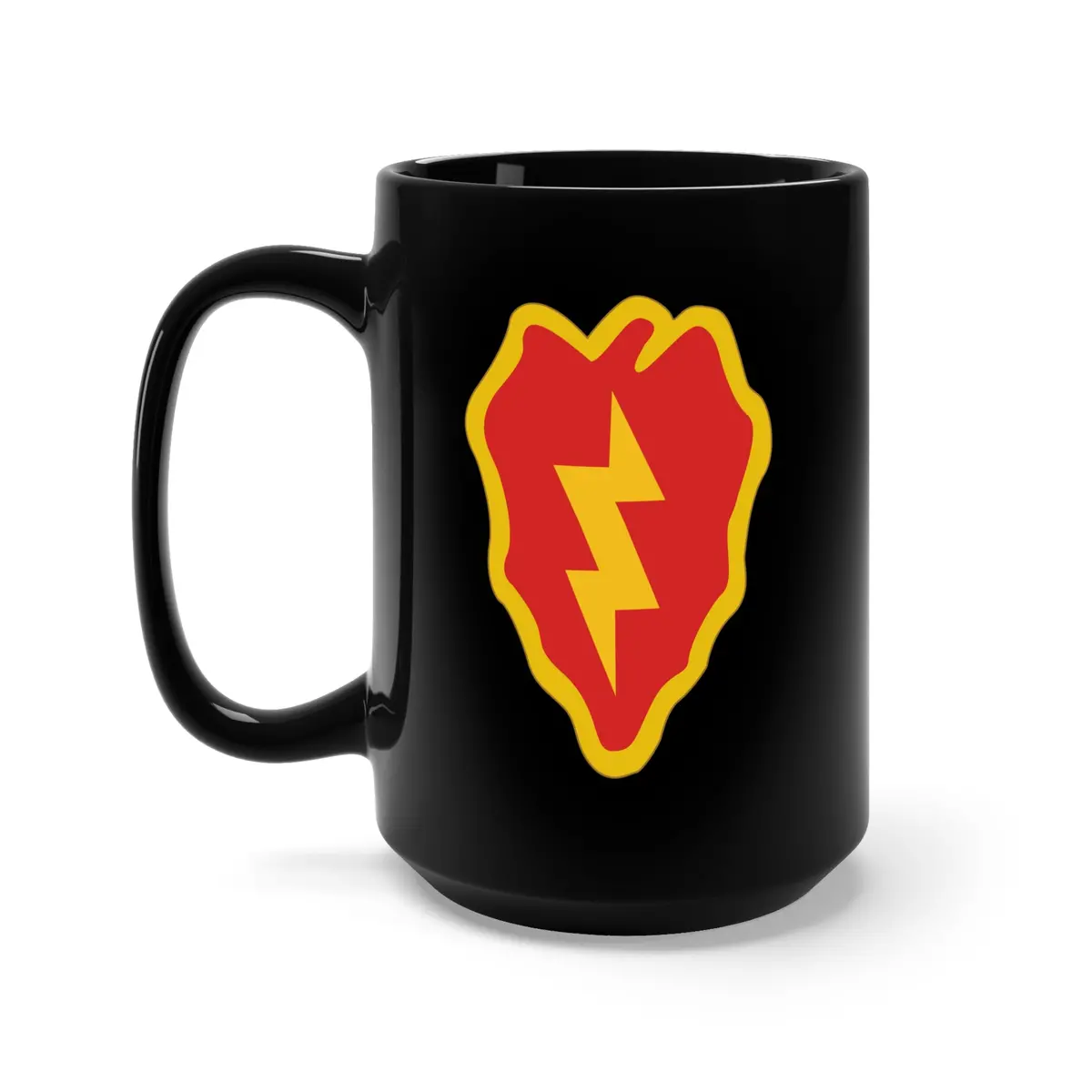 Black Mug 15Oz - Ssi - 25Th Infantry Division X 300 1