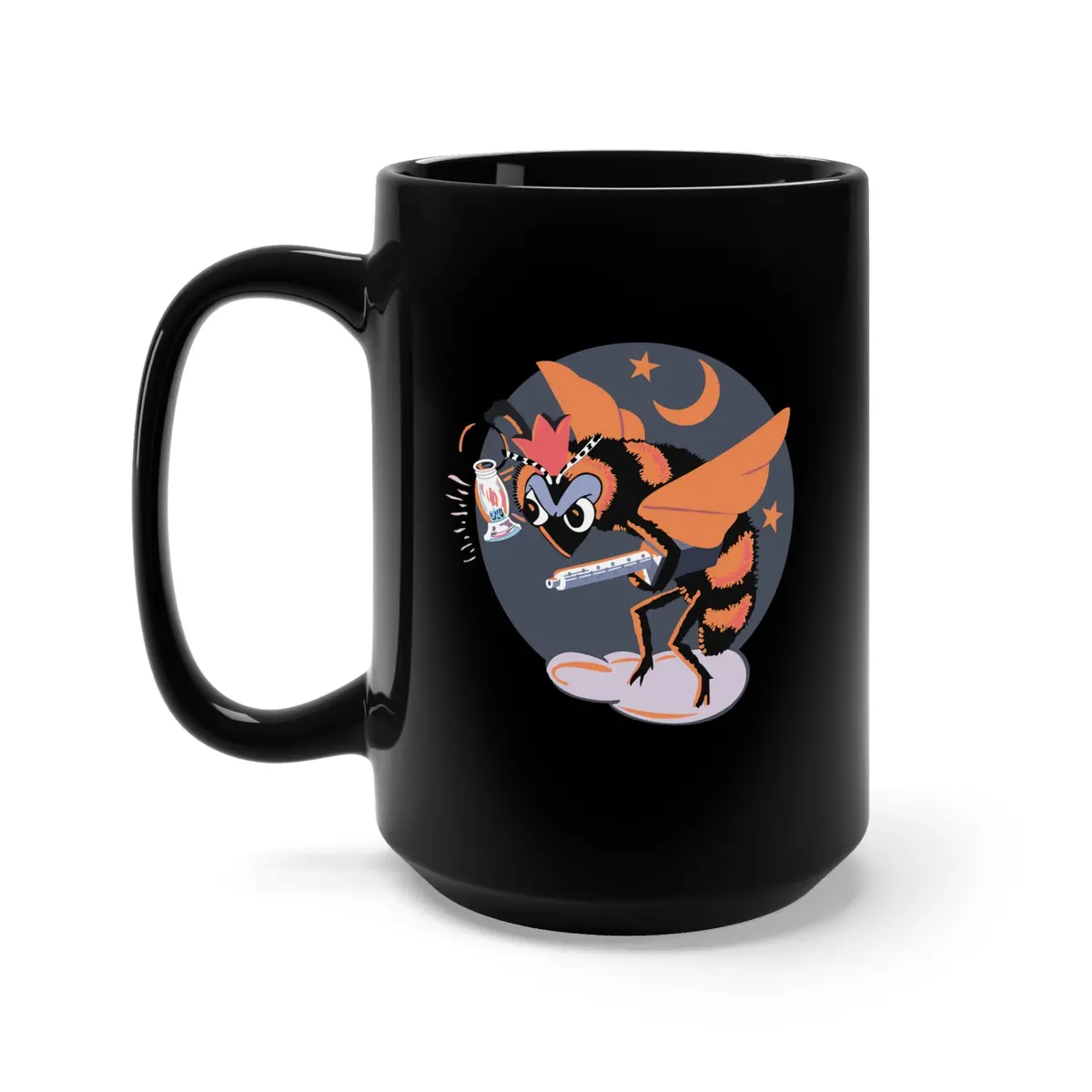 Black Mug 15Oz - Aac - 418Th Night Fighter Squadron Wo Txt X 300 1