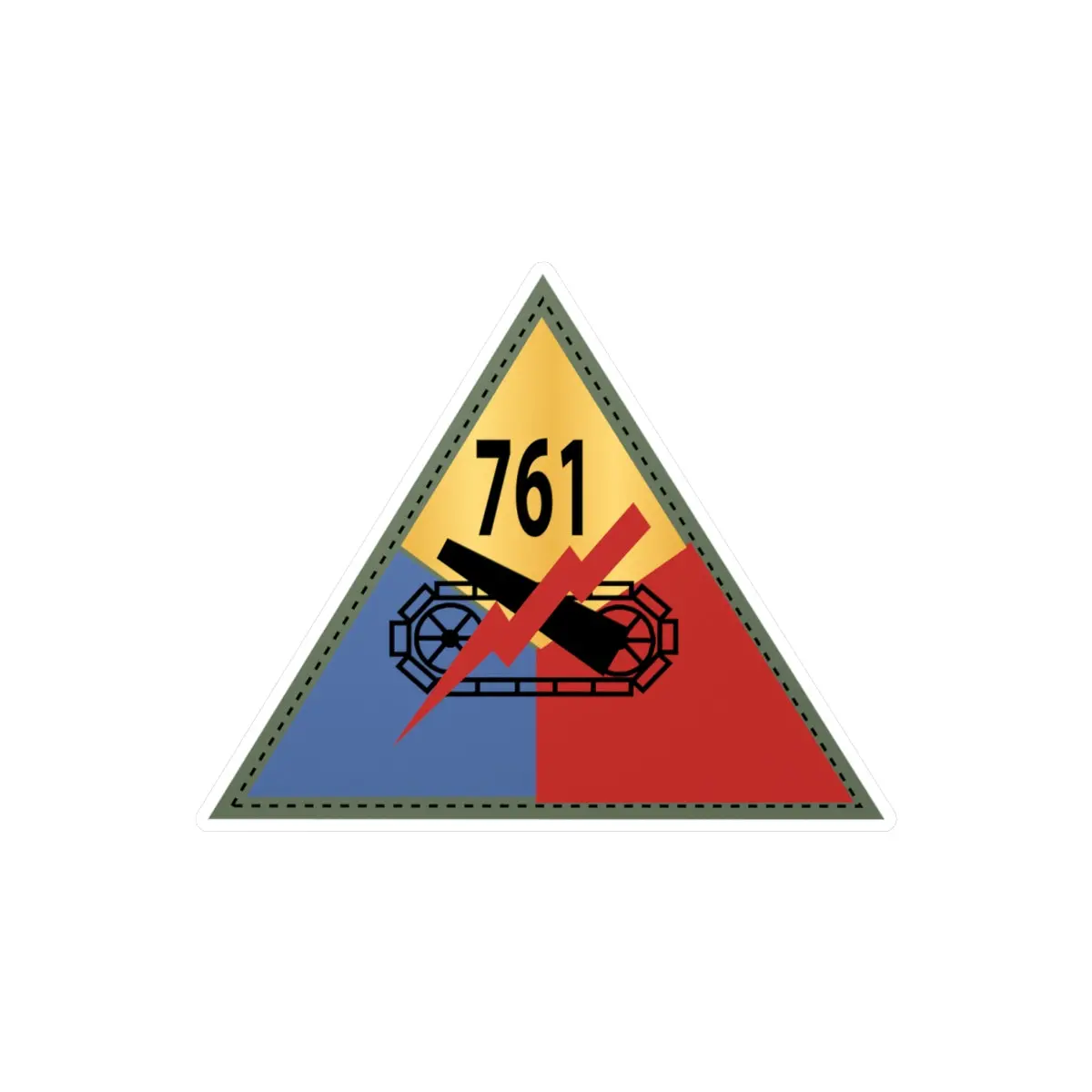 Kiss-Cut Vinyl Decals - Ssi - 761St Tank Battalion X 300 1
