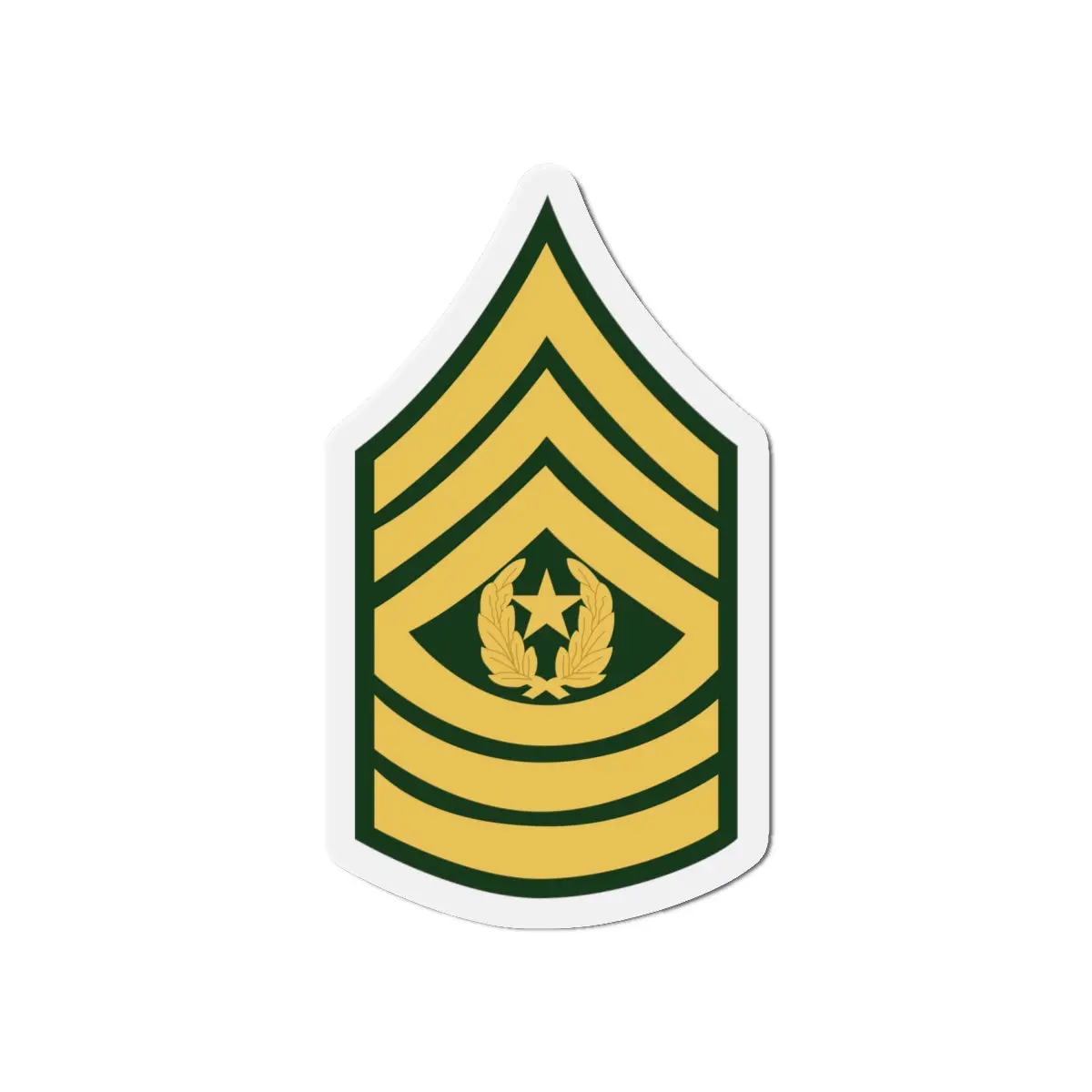 Die-Cut Magnets -Ssi-Army - Command Sgt Major E-9 (Csm) X 300 2