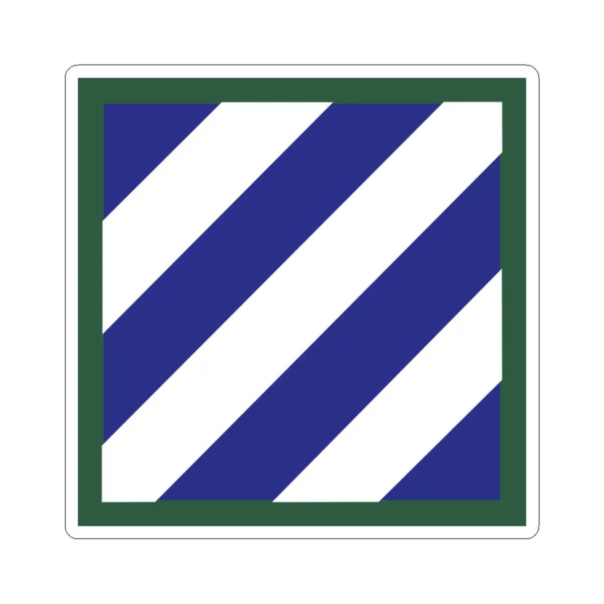 Kiss - Cut Stickers - Ssi - 3Rd Infantry Division Wo Text X 300 1
