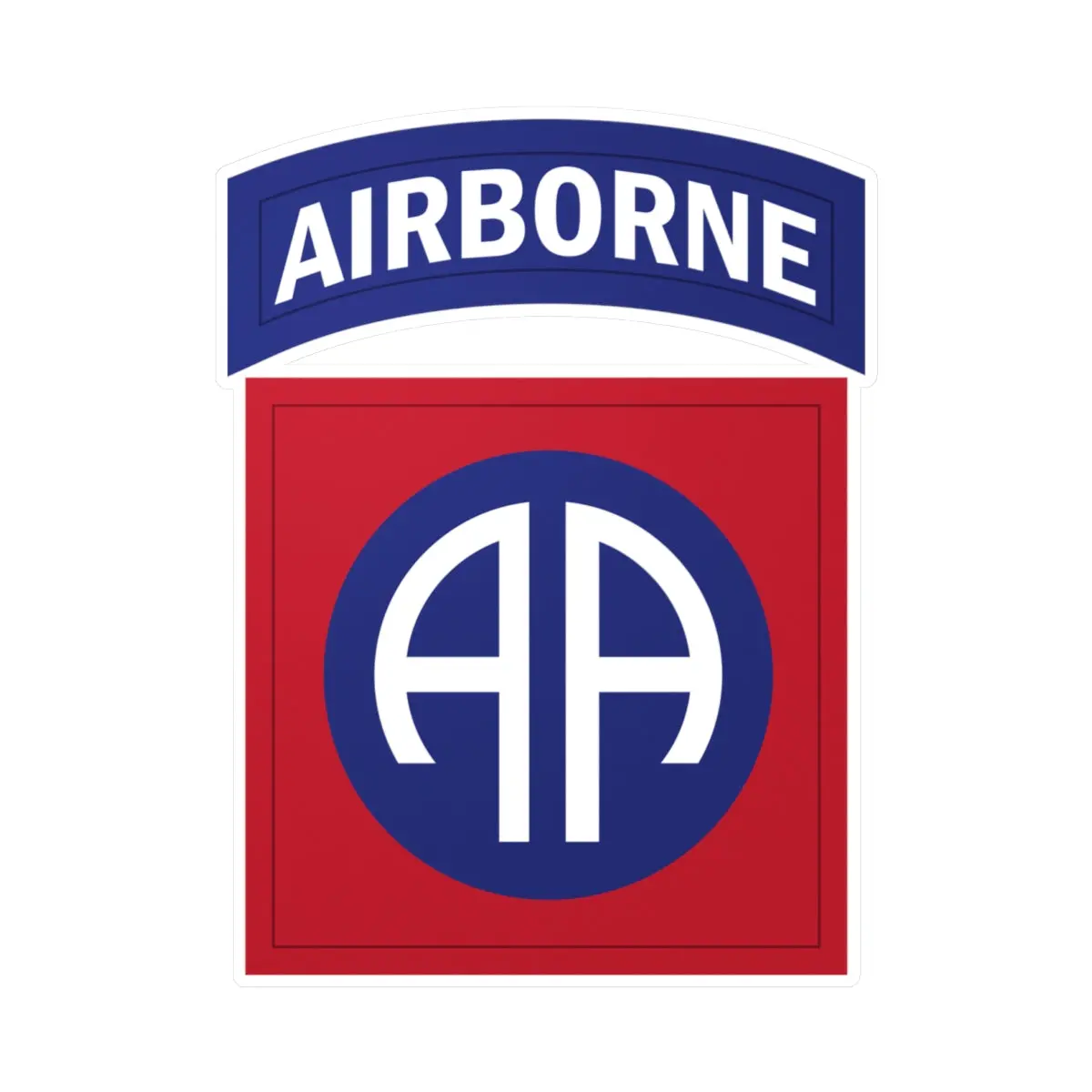Kiss-Cut Vinyl Decals - Ssi - 82D Airborne Division X 300 1