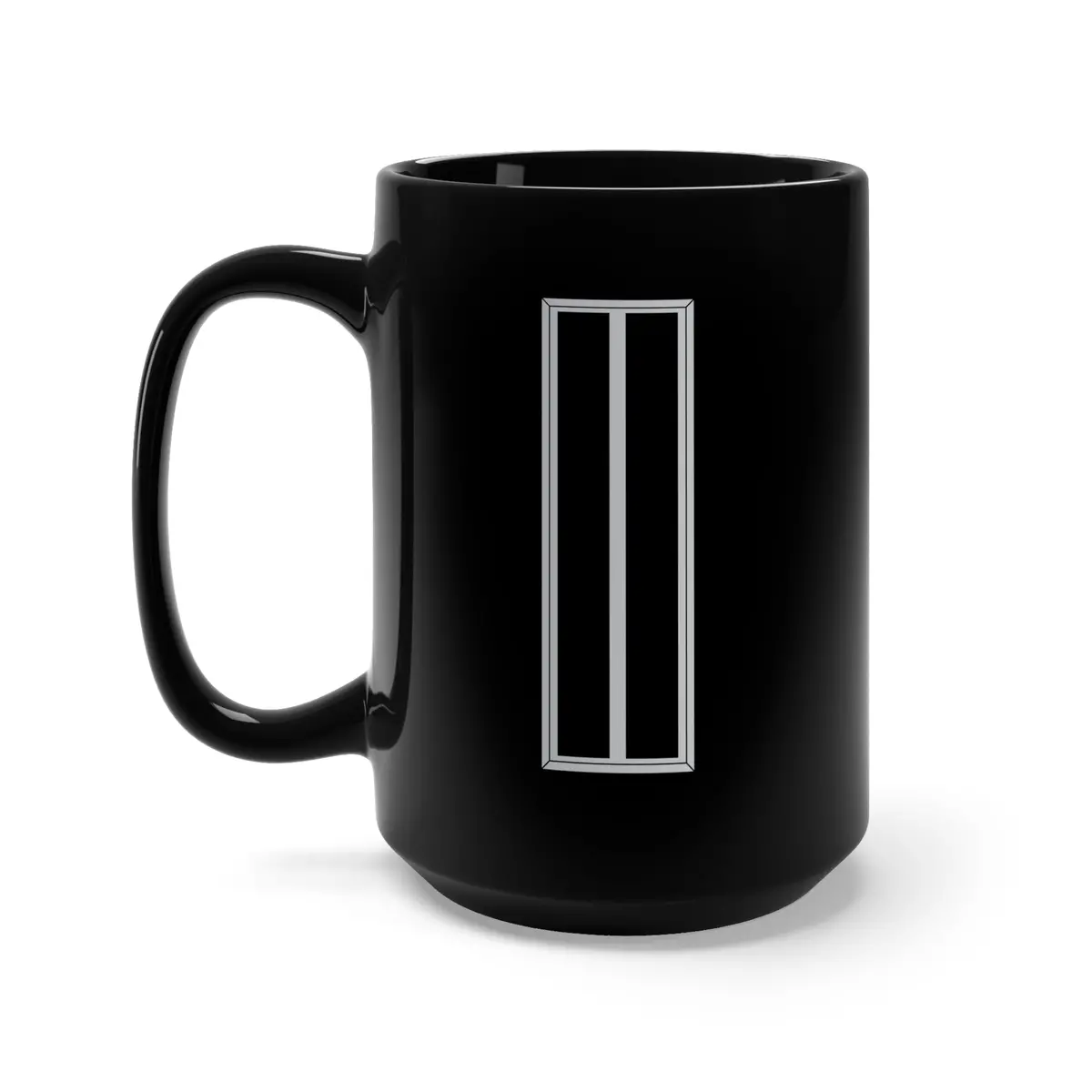 Black Mug 15Oz - Army - Rank - Chief Warrant 06 - Cw6 Wo Txt 1