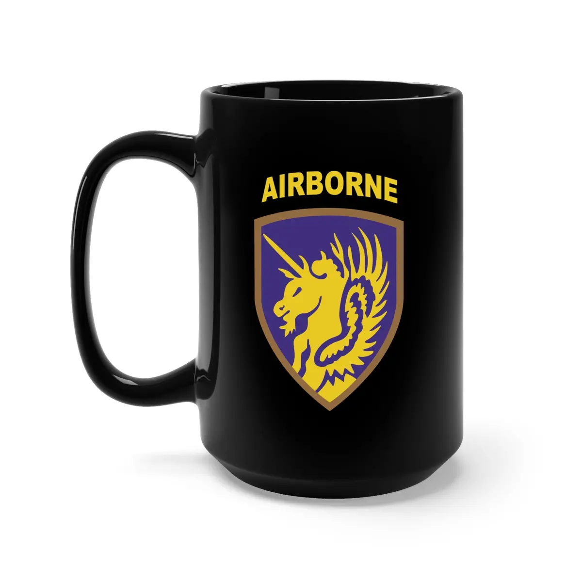 Black Mug 15Oz - Ssi - 13Th Airborne Division X 300 1