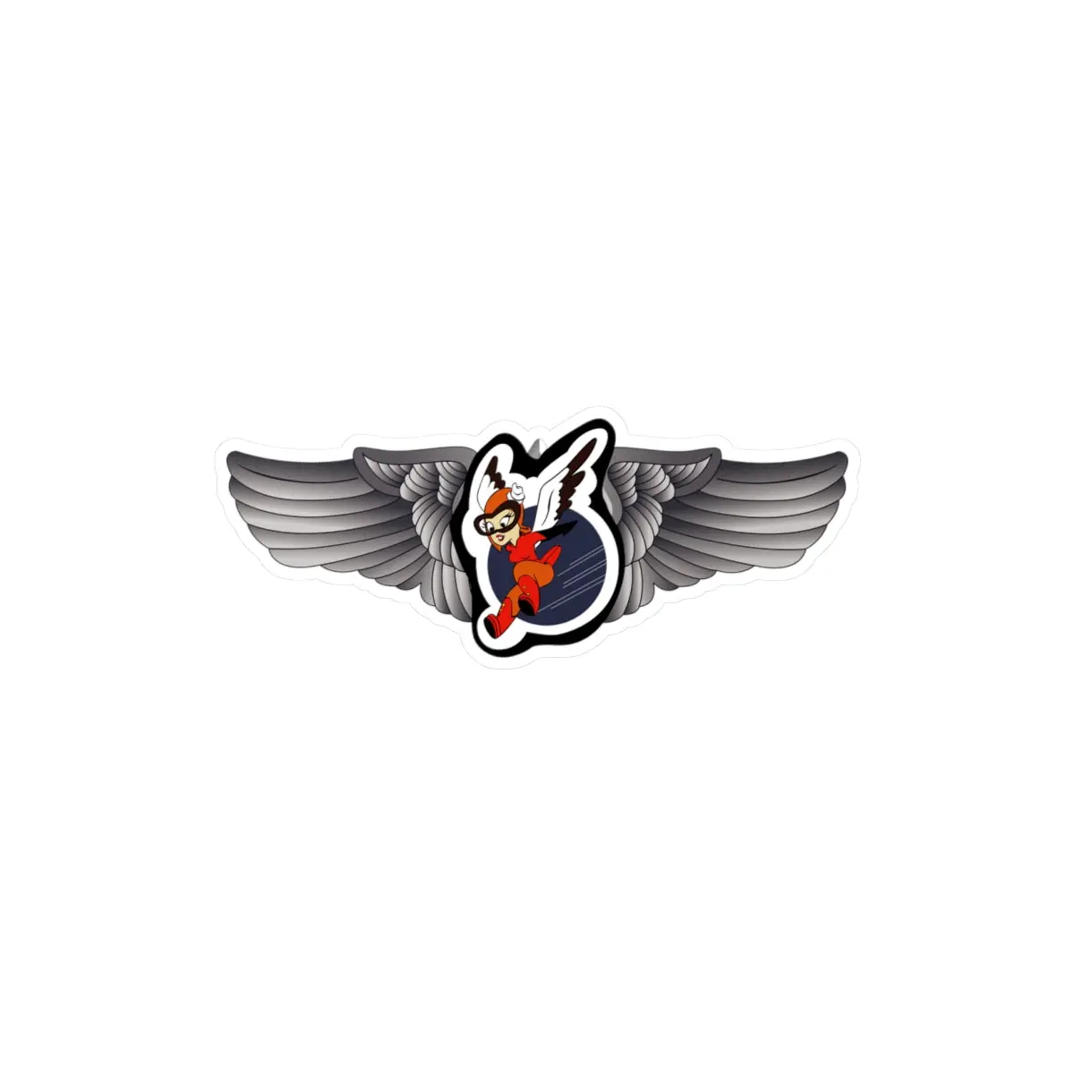 Kiss-Cut Vinyl Decals - Aac - Wasp Wing W Finella Wo Txt 1