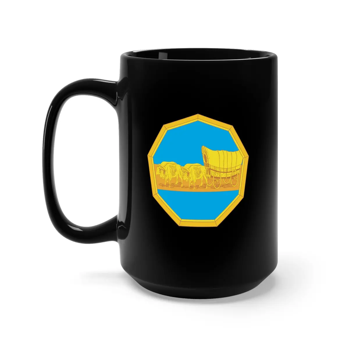 Black Mug 15Oz - Dui - 35Th Infantry Division - Left X 300 1