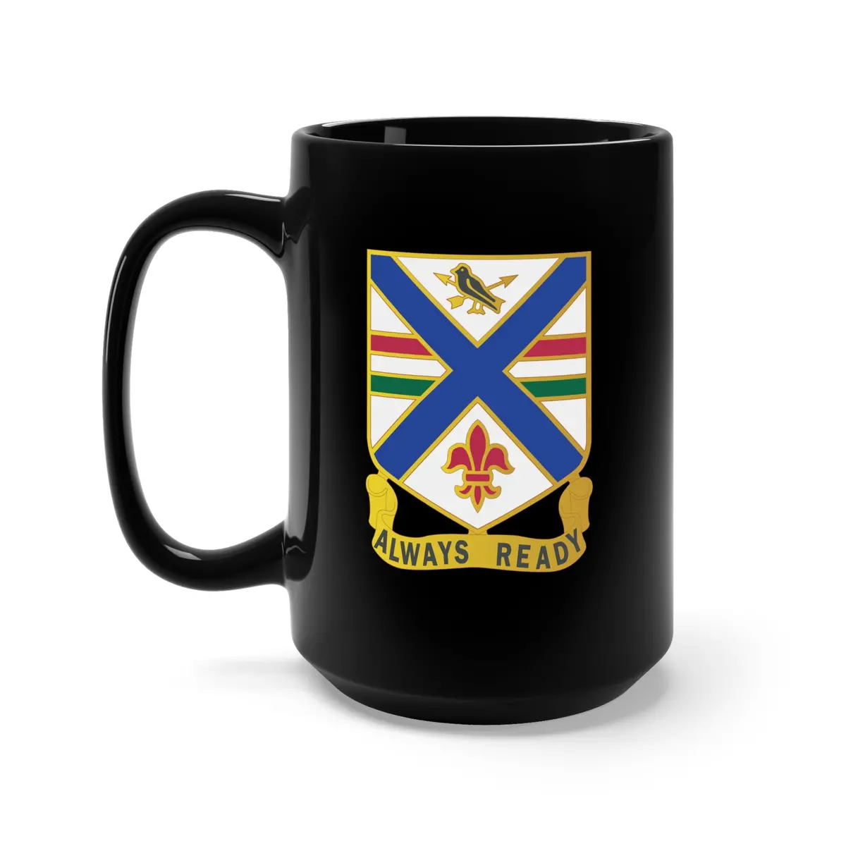 Black Mug 15Oz - 130Th Infantry Regiment - Dui Wo Txt X 300 1