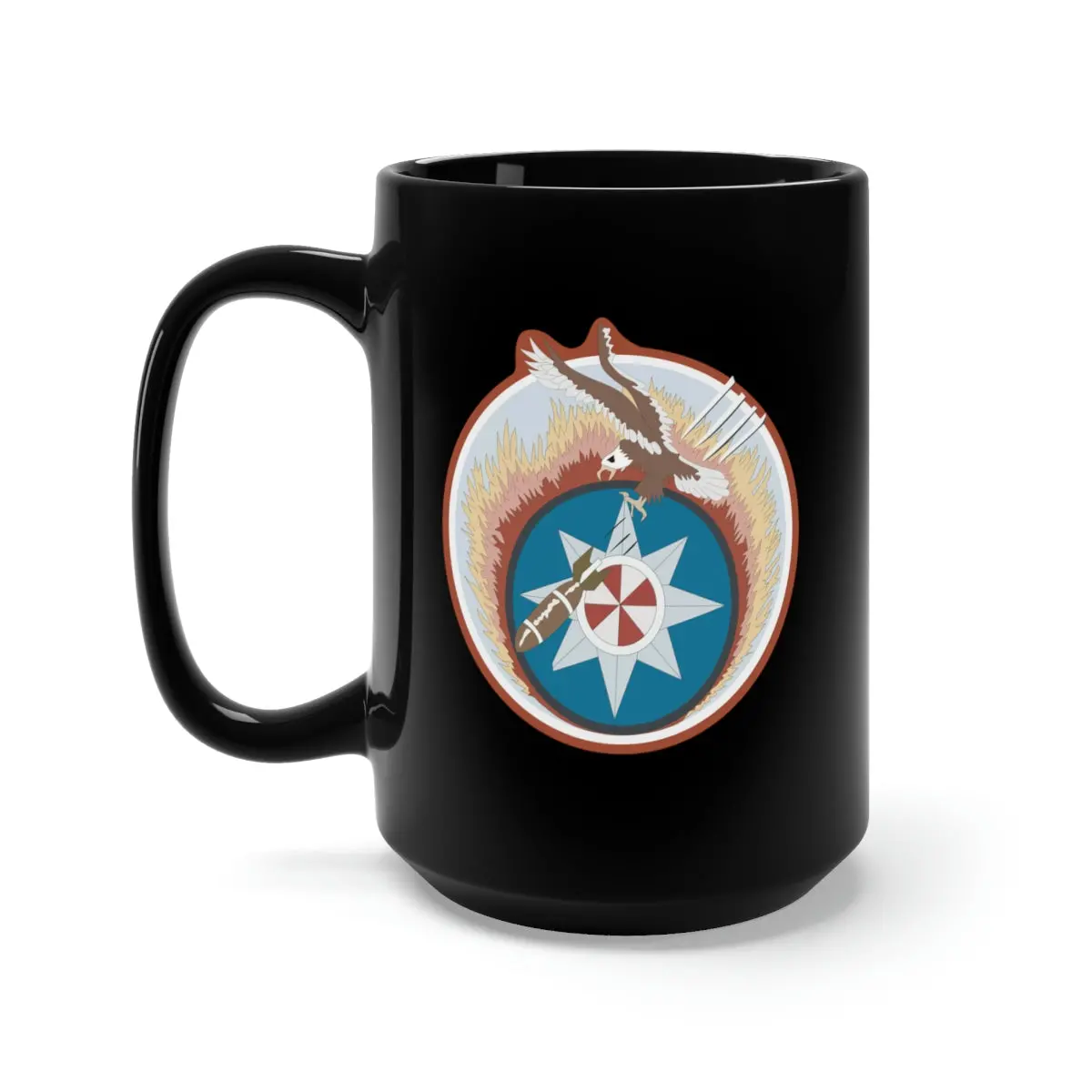 Black Mug 15Oz - Aac - 773Rd Bomb Squadron, 463Rd Bomb Group - 15Th Af Wo Txt X 300 1