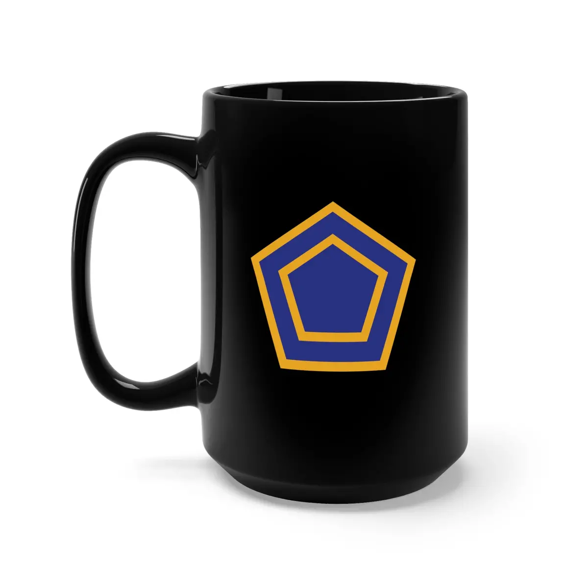 Black Mug 15Oz - Ssi - 55Th Infantry Division X 300 1