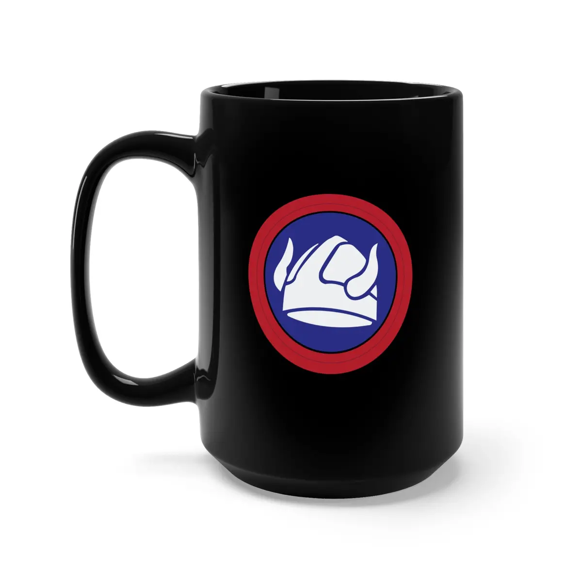 Black Mug 15Oz - Ssi - 47Th Infantry Division X 300 1