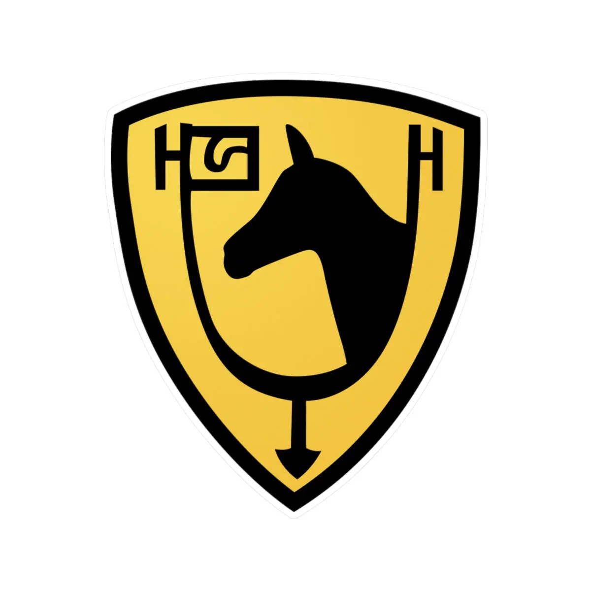 Kiss-Cut Vinyl Decals - Ssi - 61St Cavalry Division X 300 1