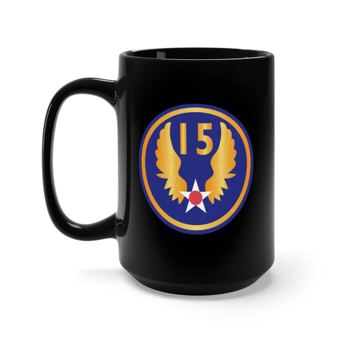 Black Mug 15Oz - Aac - Ssi - 15Th Air Force Wo Txt X 300 1