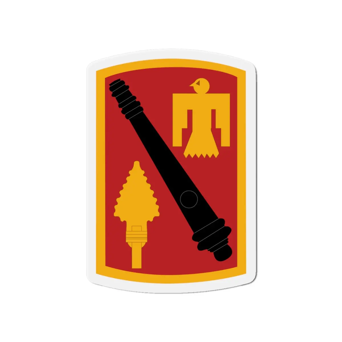 Die-Cut Magnets - Army - 45Th Artillery (Fires) Brigade Wo Txt 1