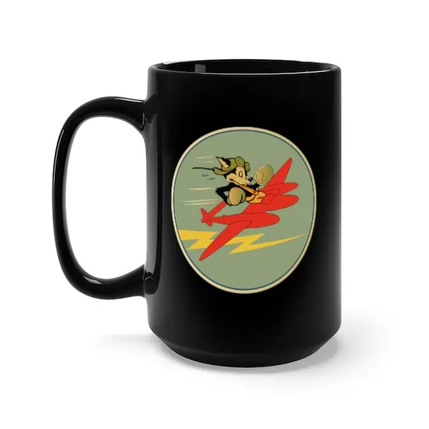 Black Mug 15Oz - Aac - 428Th Fighter Sq - 474Th Fighter Group - 9Th Af Wo Txt X 300 1