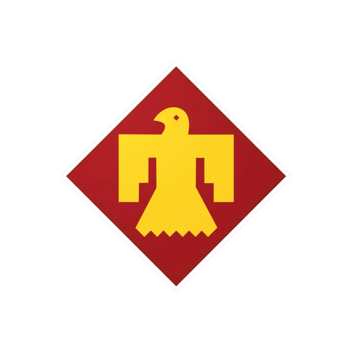 Kiss-Cut Vinyl Decals - Ssi - 45Th Infantry Division X 300 1