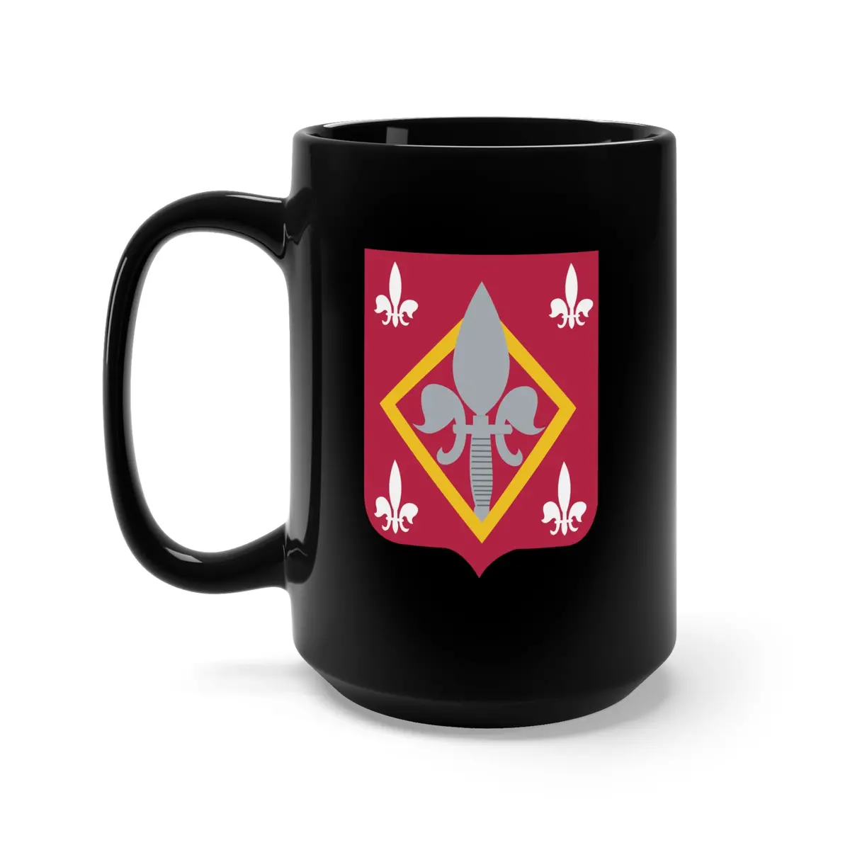 Black Mug 15Oz - 51St Engineer Battalion, Us Army Wo Txt X 300 1