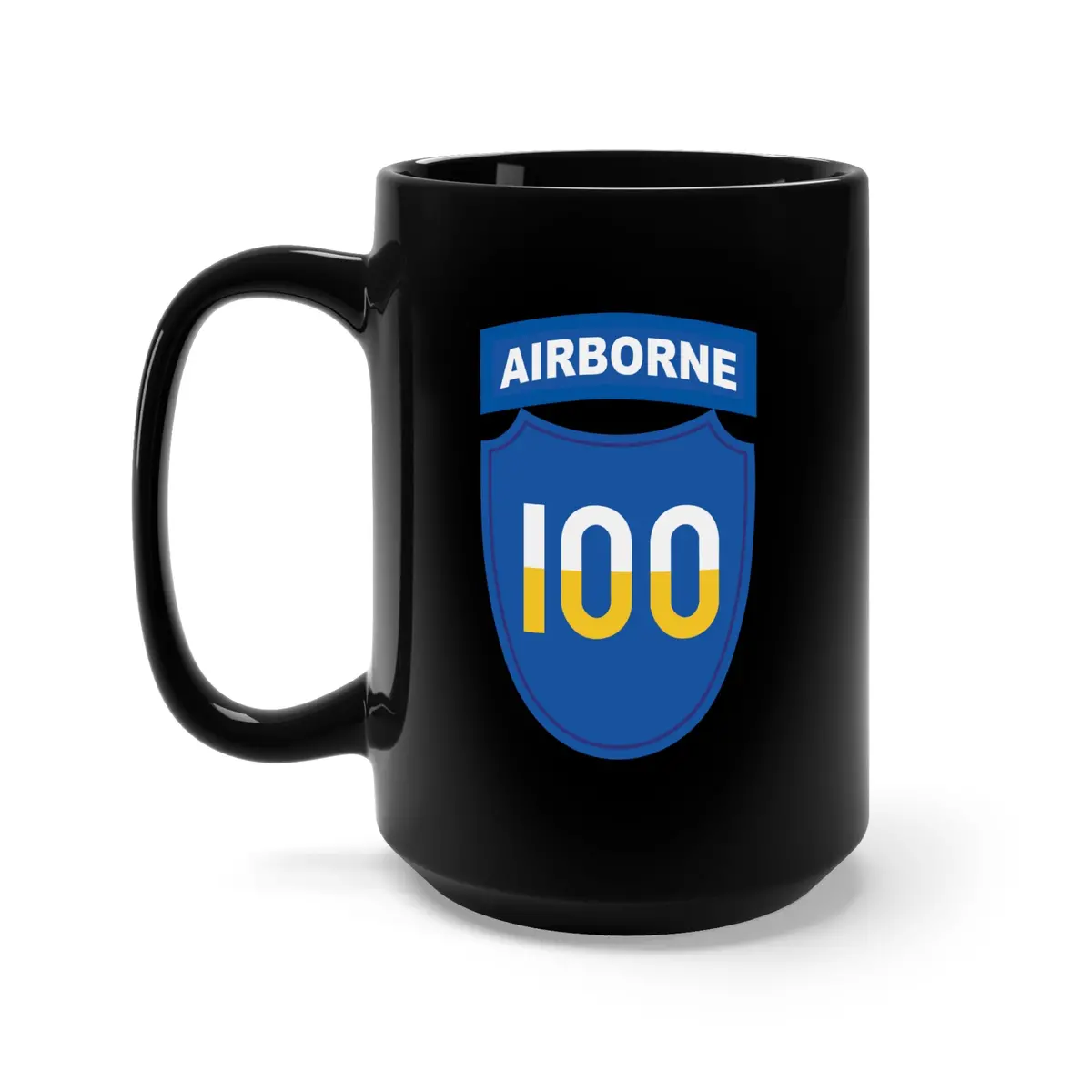 Black Mug 15Oz - Ssi - 100Th Division (Airborne)  X 300 1