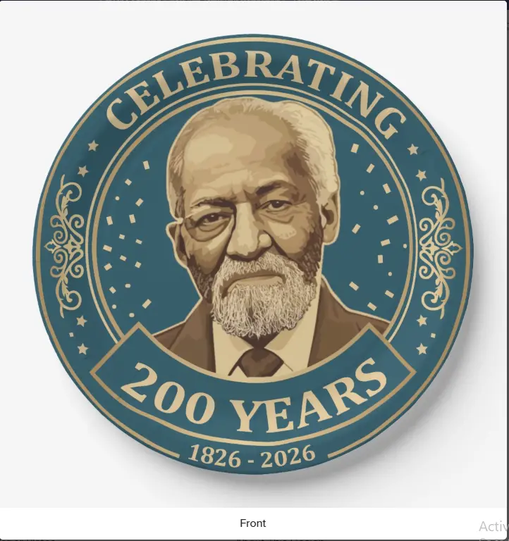 Paper Plate - Solomon Koonce - Celebrating 200 Years 1