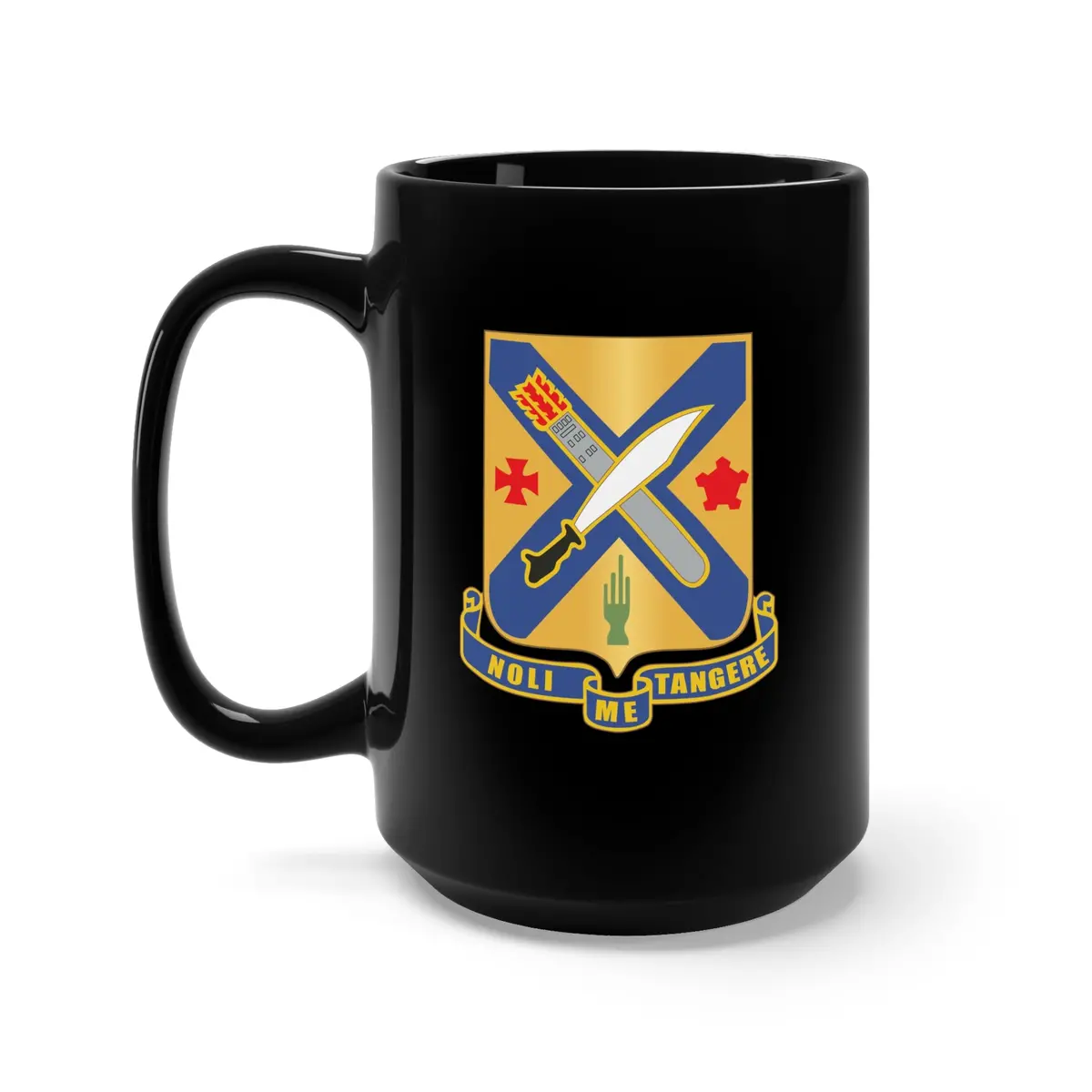 Black Mug 15Oz - Dui - 2Nd Infantry Regiment Wo Txt X 300 1