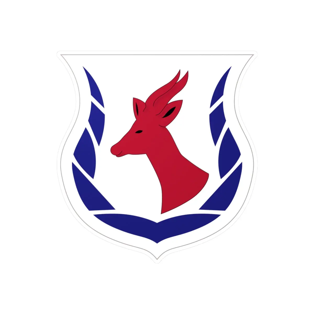 Kiss-Cut Vinyl Decals - Army - Kagnew Station - East Africa No Txt Wo Drop Shadow 1